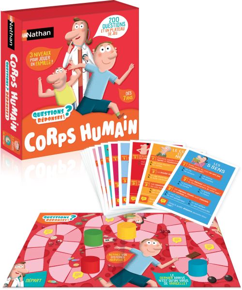 Jeu découverte Nathan Le Corps Humain
