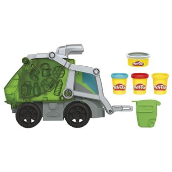 Pâte à modeler pour enfant Play Doh Wheels Camion Poubelle