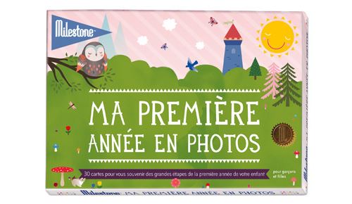 Cartes Milestone Ma première année en photos