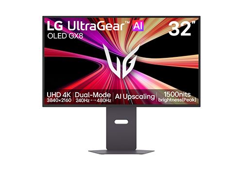 LG 31.5 OLED UltraGear 32GX870B B - vue 1