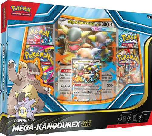 Boite de Carte à collectionner Pokémon Coffret Méga-Kangourex ex