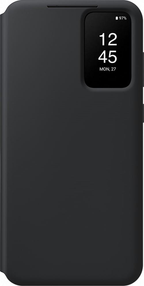 Etui Smart View avec porte-carte pour Samsung Galaxy S23+ 5G Noir