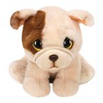 Peluche Ty Beanie Babies Medium Houghie Le Chien Beige et Marron