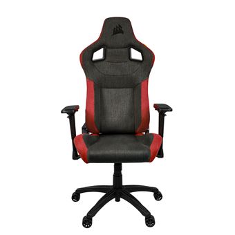 Chaise gaming Corsair T3 Rush Gris et Rouge