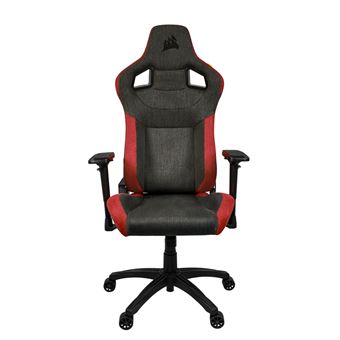 Chaise gaming Corsair T3 Rush Gris et Rouge