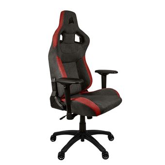 Chaise gaming Corsair T3 Rush Gris et Rouge