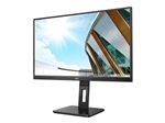 AOC Pro-line 24P2QM - P2 Series - écran LED - 24" (23.8" visualisable) - 1920 x 1080 Full HD (1080p) @ 75 Hz - VA - 300 cd/m² - 3000:1 - 4 ms - HDMI, DVI, DisplayPort, VGA - haut-parleurs - noir