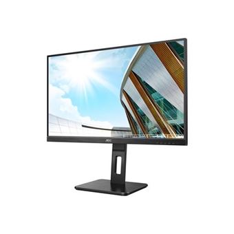 AOC Pro-line 24P2QM - P2 Series - écran LED - 24" (23.8" visualisable) - 1920 x 1080 Full HD (1080p) @ 75 Hz - VA - 300 cd/m² - 3000:1 - 4 ms - HDMI, DVI, DisplayPort, VGA - haut-parleurs - noir