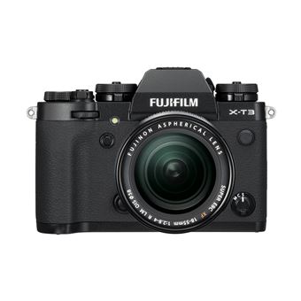 Hybride Fujifilm X-T3 Noir + Objectif XF 18-55 mm