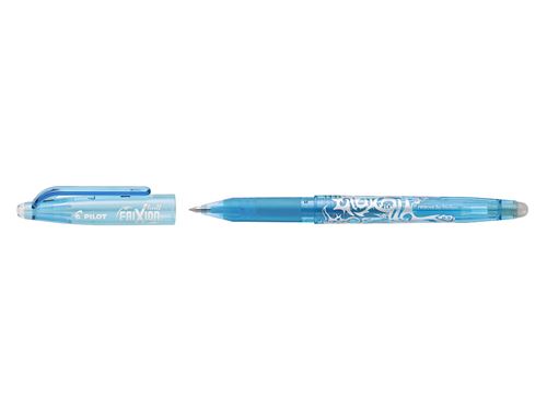 Stylo Frixion Ball Pointe Fine 0.5mm Bleu Clair Pilot
