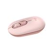 Souris sans fil Logitech Pop Mouse avec émojis personnalisables Bluetooth Rose