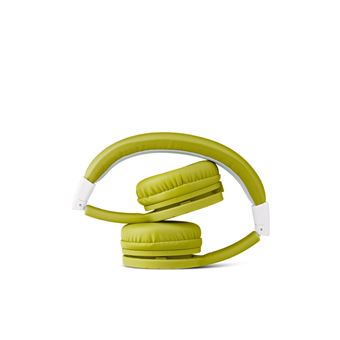 Tonies Chuchote Rose - Casque Audio Enfant Pliable Avec Volume Limité 85dB - Compatible Toniebox - Idéal Dès 3 Ans