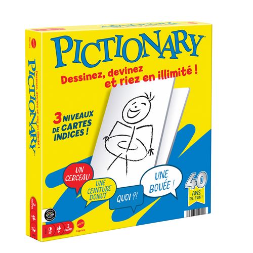 Jeu classique Mattel Pictionary