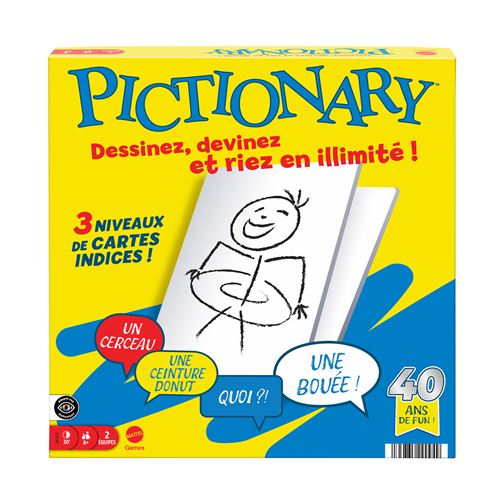 Jeu classique Mattel Pictionary - Mattel