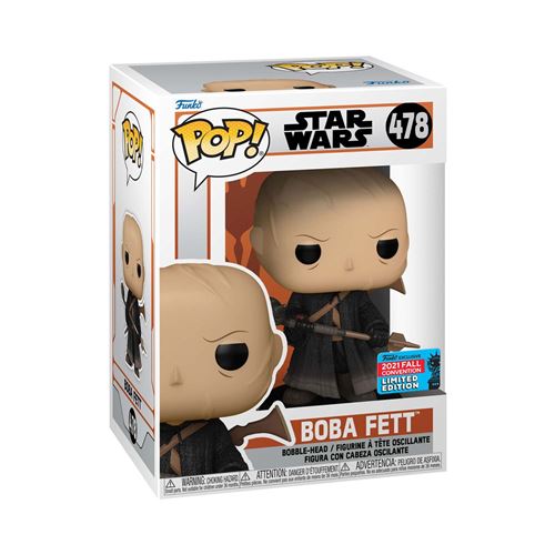 Figurine Funko Pop Star Wars Boba Fett Exclusivité FNAC