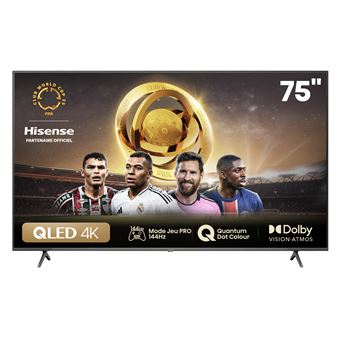 TV QLED Hisense 75E7NQ Pro 189 cm 4K UHD - 1