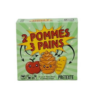 Jeu d’ambiance Prétexte 2 Pommes 3 Pains