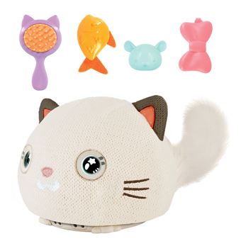 Kit Vétérinaire Avec Peluche Chat Interactive – Jouet éducatif Enfant 2-6 Ans – Cage De Transport Incluse