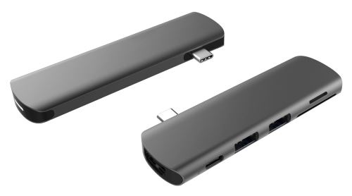 ONEARZ M HUB USB-C 6IN1 SPACE GRAY
