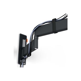 Support TV Mural Vogel's WALL 3145 - Pivotant 180°, Inclinable - Pour Écrans 19-43 Pouces, Max 15kg - Noir - Installation Facile