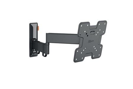 Vogel's TVM 3245 Support Mural Pivotant Pour TV 19-43" Max 15 Kg Pivotant Jusqu'à 180° Full Motion TV Support VESA 200 X 200 Noir