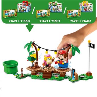 LEGO® Super Mario 71421 Ensemble d'extension Concert de Dixie Kong dans la jungle