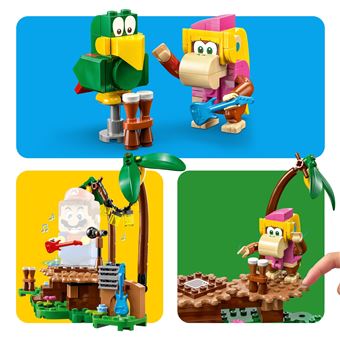 LEGO® Super Mario 71421 Ensemble d'extension Concert de Dixie Kong dans la jungle