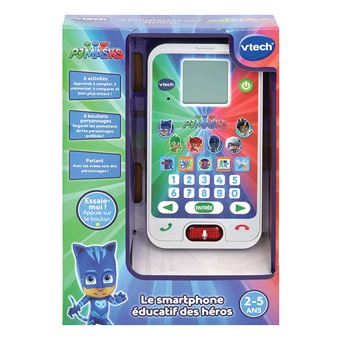 Smartphone éducatif Vtech Pyjamasques Le smartphone éducatif des héros