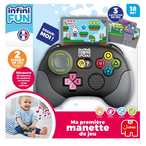 Jeu éducatif Infinifun Ma première manette de jeux vidéo