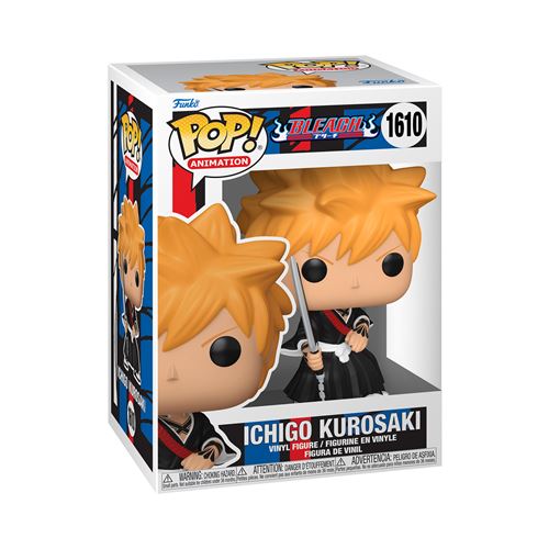 Figurine Funko Pop Animation Bleach Ichigo Kurosaki with Chase Modèle aléatoire