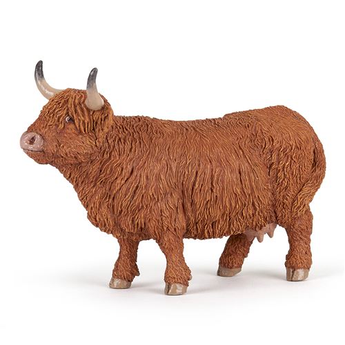 Papo Multicolore Figurine Vache Highland