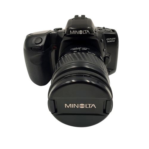 Appareil photo argentique reflex Minolta Dynax 300si + 35-70mm f3.5-4.5 AF Noir - Reconditionne