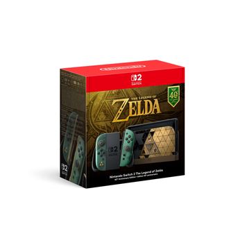 Console Nintendo Switch 2 Edition Limitée 40ème anniversaire The Legend of Zelda