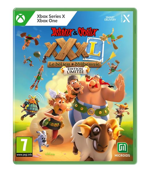 Mdf- Microids Distribution Asterix &Amp; Obelix Xxxl : Le Belier D’Hibernie Limited Edition Xbox