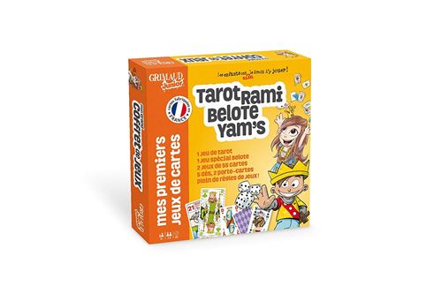 Jeu de cartes Grimaud Junior Mon grand coffret de jeux