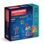 Jeu de construction Magformers Genuine Authentic Creator 3D 60 pièces