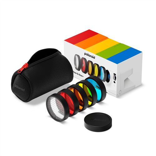 Lot De Filtres Polaroid Noir pour Instantané Now et Now+