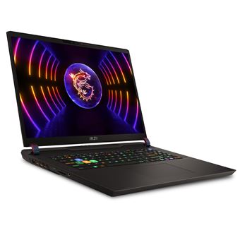 PC Portable Gaming MSI Vector GP78HX 13VH-423FR 17" Intel Core i9 16 Go RAM 1 To SSD Gris cosmos