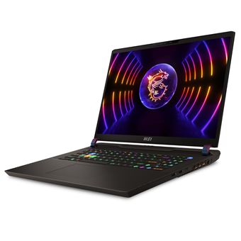 PC Portable Gaming MSI Vector GP78HX 13VH-423FR 17" Intel Core i9 16 Go RAM 1 To SSD Gris cosmos
