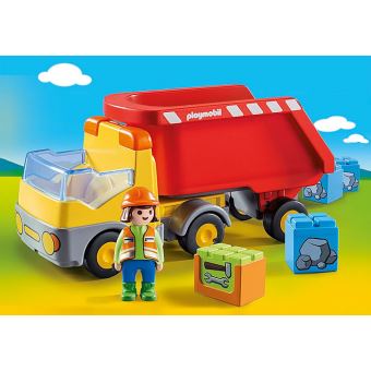 Playmobil 1.2.3 70126 Camion benne