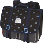 Cartable scolaire Oberthur Kickers Boy Print 38 cm Bleu et Gris