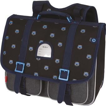 Cartable scolaire Oberthur Kickers Boy Print 38 cm Bleu et Gris Cartables scolaires Achat prix fnac