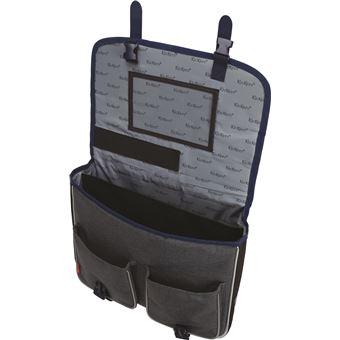 Cartable scolaire Oberthur Kickers Boy Print 38 cm Bleu et Gris