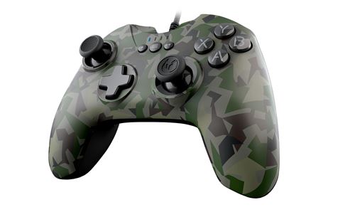 Manette filaire Gaming Nacon GC-100 pour PC Forest Camo