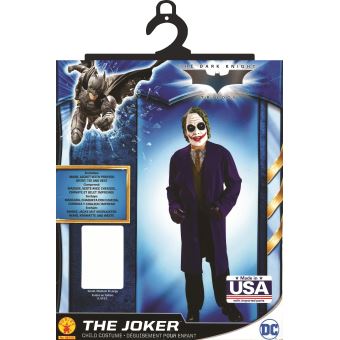 Déguisement Joker Enfant 5/7 Ans Jaune I-883105 5/7 ANS - Coloris : Jaune - I-883105