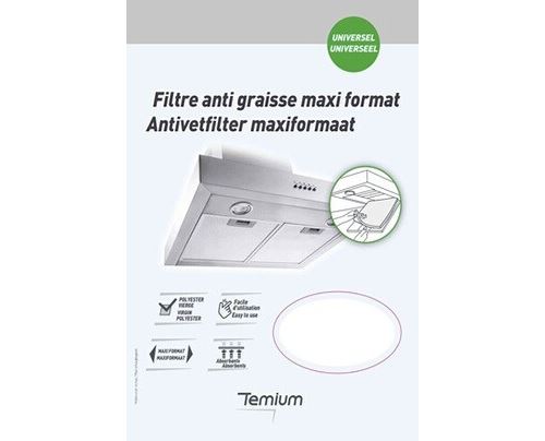 Filtre anti graisse Temium Maxi format