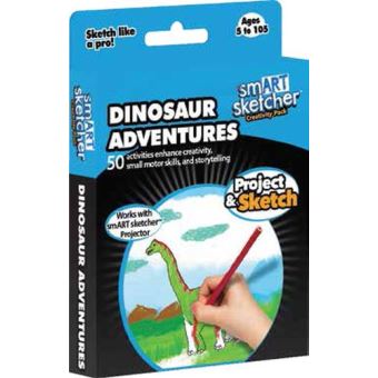 Pack 50 activités Dinosaures Smart Sketcher