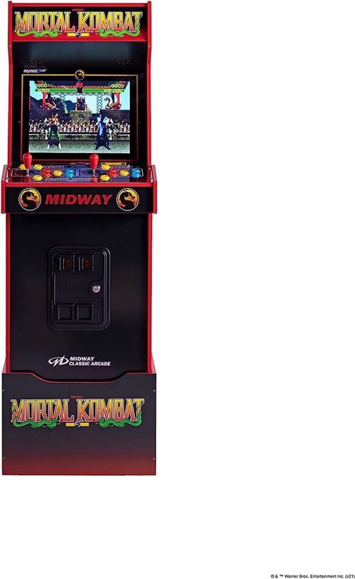 Borne d'arcade 14 jeux Arcade1Up Mortal Combat Midway Legacy