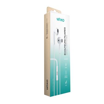 Kit mains-libres filaire Wiko Blanc