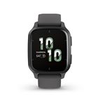 Montre connectée Garmin Venu Sq 2 Gris avec bracelet silicone gris foncé